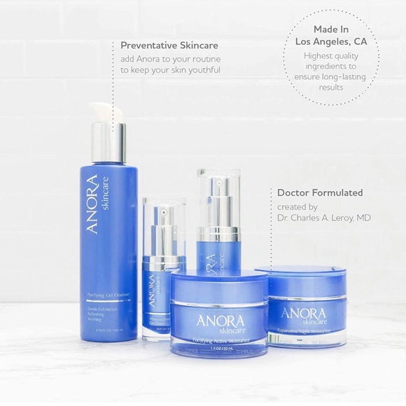 NWT Anora Skincare Purifying Gentle Exfoliating Gel Cleanser - Picture 3 of 13